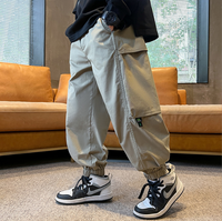 Boys labor pants Spring and Autumn casual fashion brand boy sports pants Children spring pants
