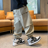 Boys labor pants Spring and Autumn casual fashion brand boy sports pants Children spring pants